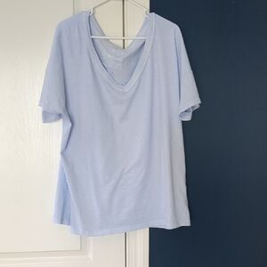 Aerie Soft Sky Blue Short Sleeve Tee